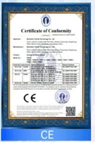 CE certificate for DubyTech automotive electronics supplier CE certificate for DubyTech automotive electronics supplier