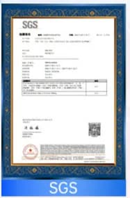 SGS certificate for DubyTech automotive electronics supplier SGS certificate for DubyTech automotive electronics supplier