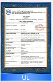UL certificate for DubyTech automotive electronics supplier UL certificate for DubyTech automotive electronics supplier