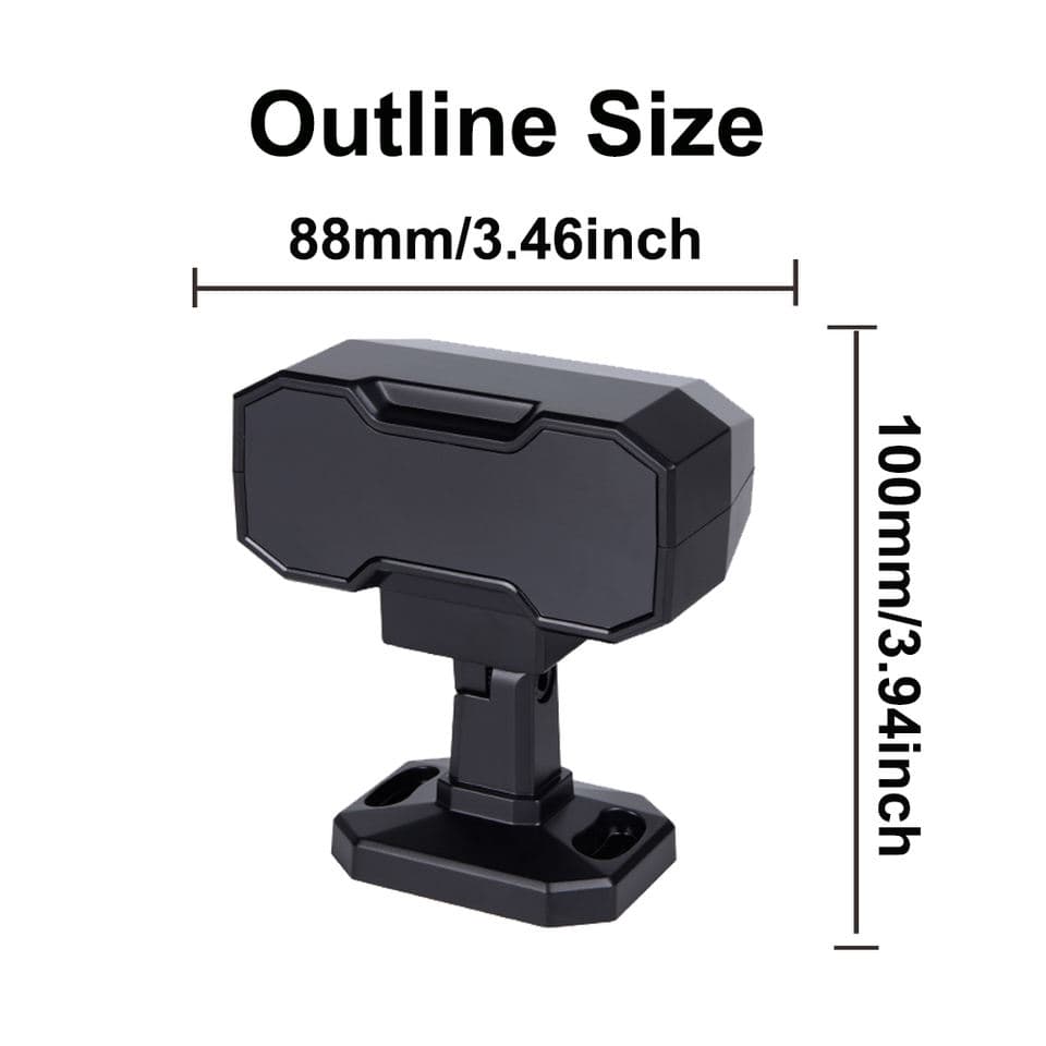 AI DSM01 driver status monitor outline size 88mm by 100mm image AI DSM01 driver status monitor outline size 88mm by 100mm image