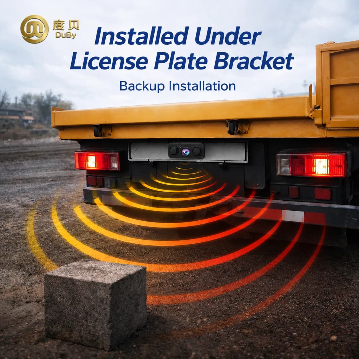 CM303 Three-in-One AHD Radar Rear Camera Cm303 License Plate Installation image 4 CM303 Three-in-One AHD Radar Rear Camera Cm303 License Plate Installation image 4