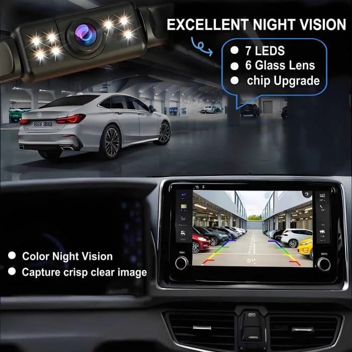 CM40P rear camera night vision effect for parking safety CM40P rear camera night vision effect for parking safety