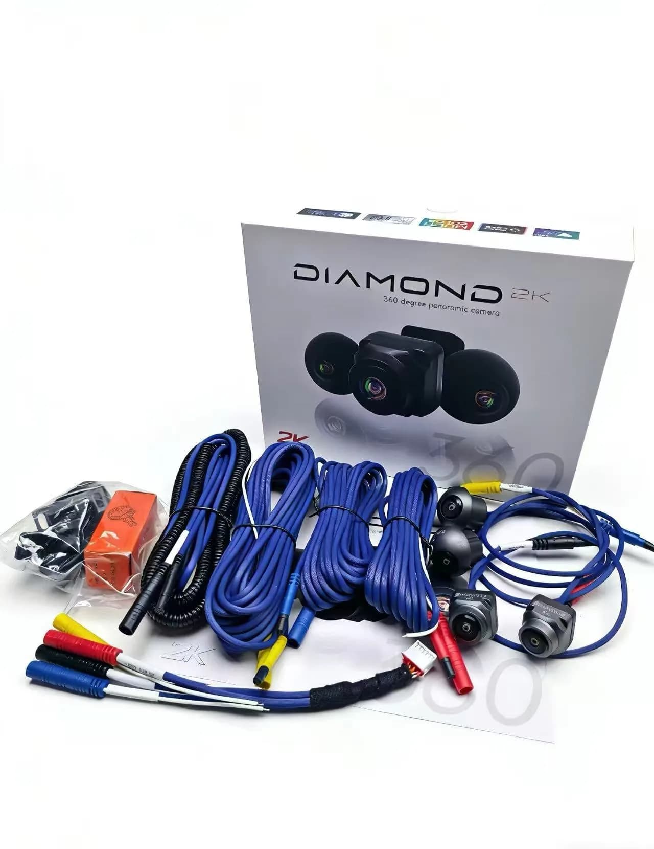 HD-360-4 360 Camera Kit Rear Camera main product image - 360 degree panoramic camera kit for Android player retrofit and parking view projects. HD-360-4 360 Camera Kit Rear Camera main product image - 360 degree panoramic camera kit for Android player retrofit and parking view projects.