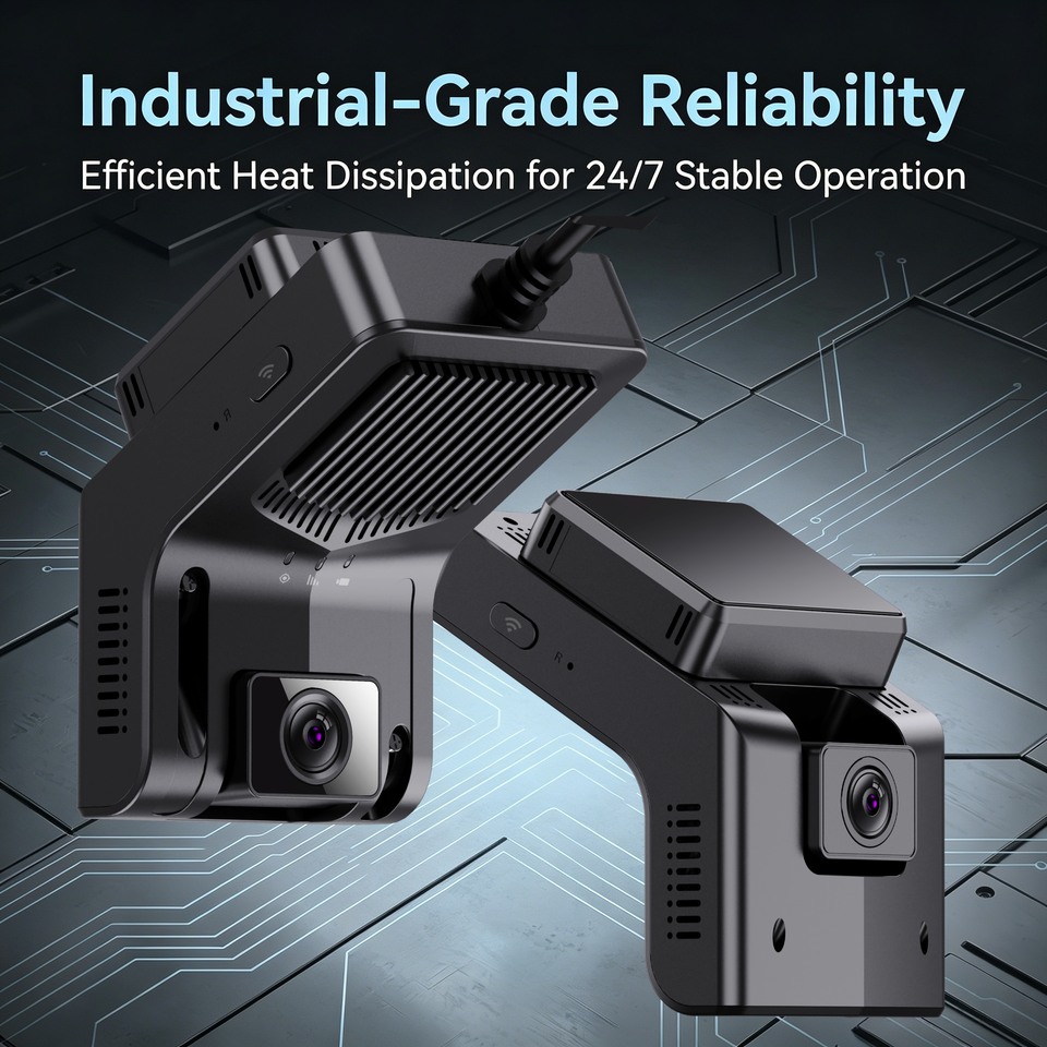 A9 industrial-grade dashcam with efficient heat dissipation