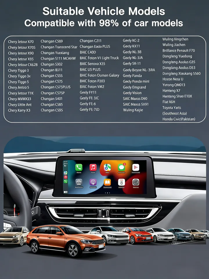 AI032 Carbitlink CarPlay Box Ai032 Compatible Vehicles image 3