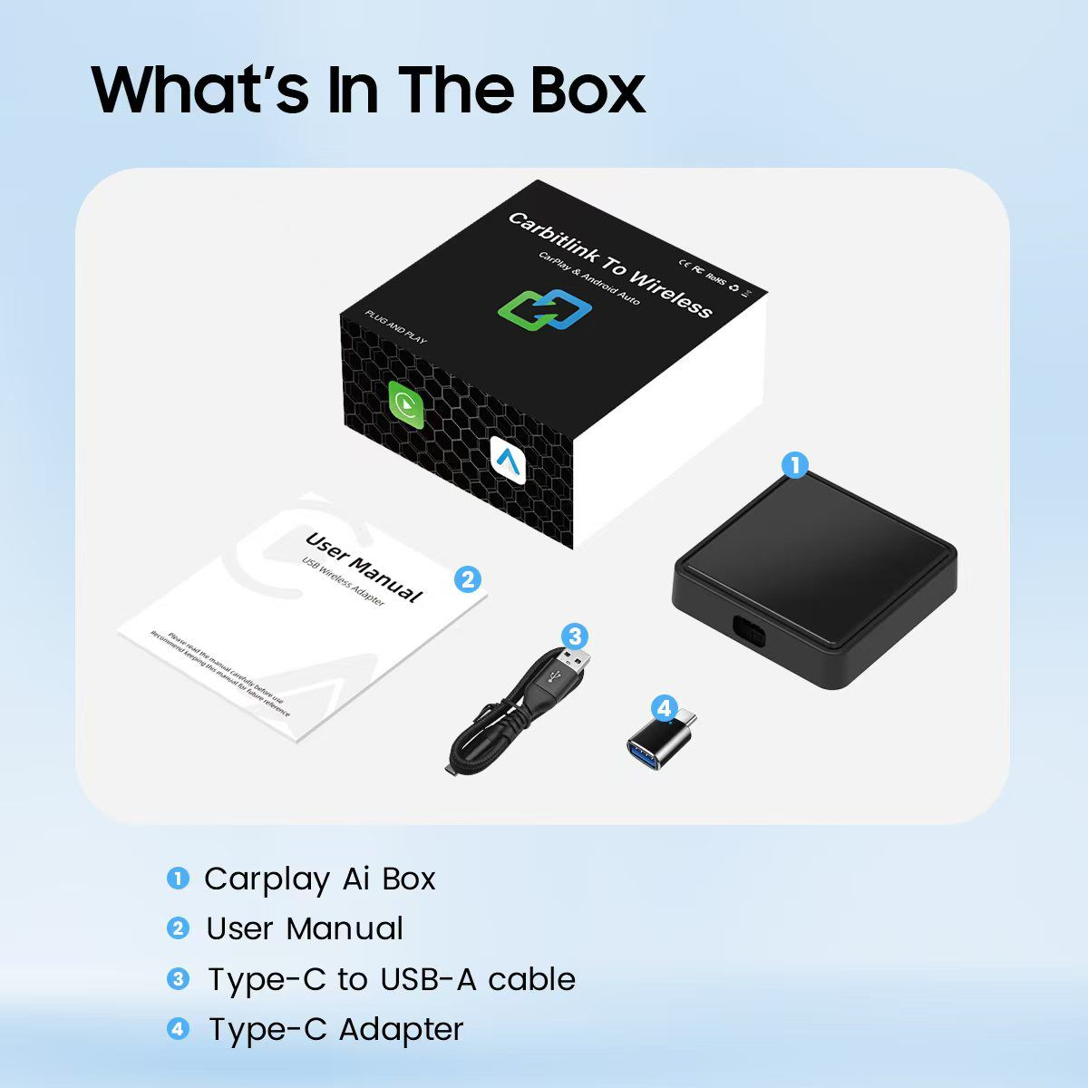 C2 Wireless CarbitLink Adapter C2 Package Contents image 6