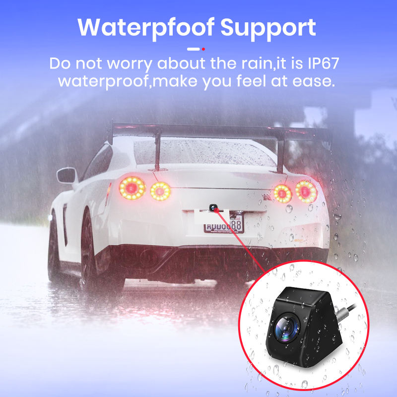 CM36 IP67 waterproof rear camera car installation reference