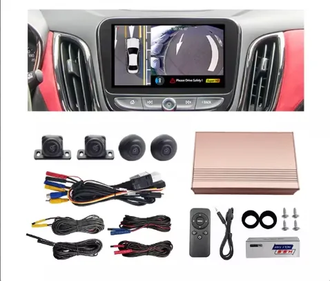 CM360-A 360 Panoramic Camera System Rear Camera thumbnail image 5 - CM360-A 360 panoramic camera system with four-camera surround view, 2D/3D view modes.