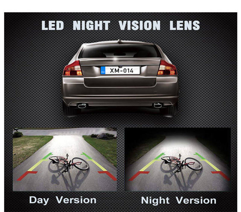 CM60P License Plate Rear Camera Cm60p LED Night Vision Lens Day Night View image 4