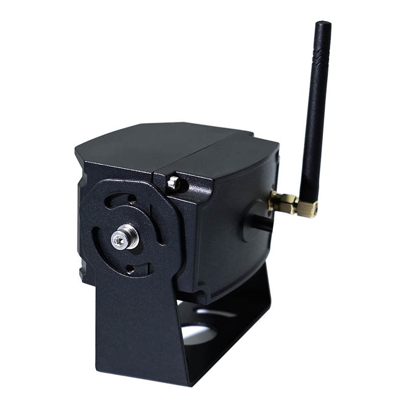 CM700E wireless truck camera side antenna and bracket view