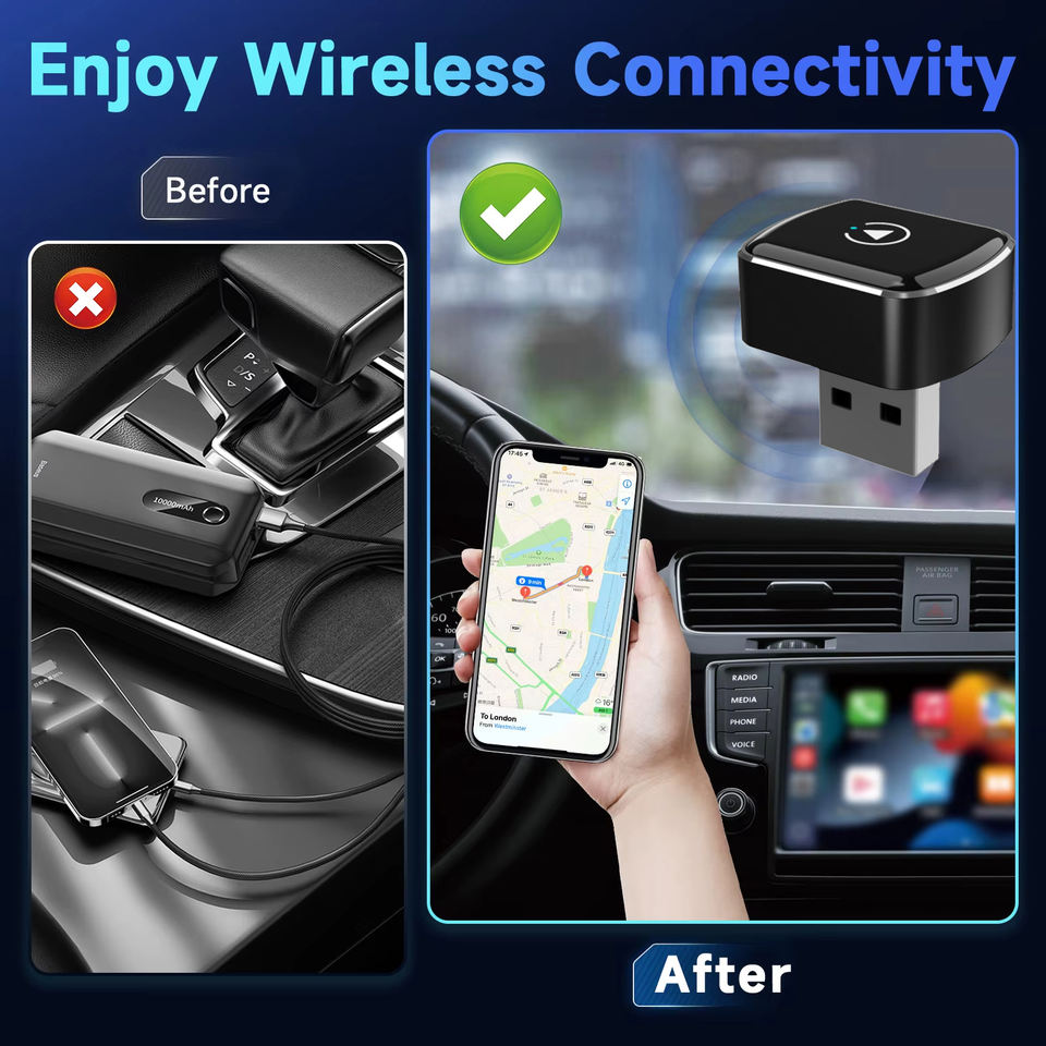 CP056 wireless connectivity before and after car multimedia upgrade CP056 wireless connectivity before and after car multimedia upgrade