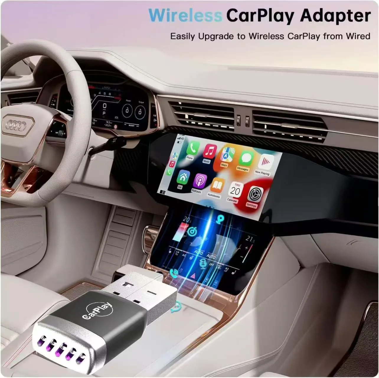 CP101 Wireless CarPlay Adapter Cp101 Car Interior image 5