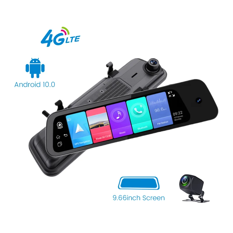 G96 4G Mirror DVR Dash Cam homepage selected model image - G96 4G mirror DVR with Android 10.0, 9.66 inch touch screen, GPS navigation, ADAS support and. G96 4G Mirror DVR Dash Cam homepage selected model image - G96 4G mirror DVR with Android 10.0, 9.66 inch touch screen, GPS navigation, ADAS support and.