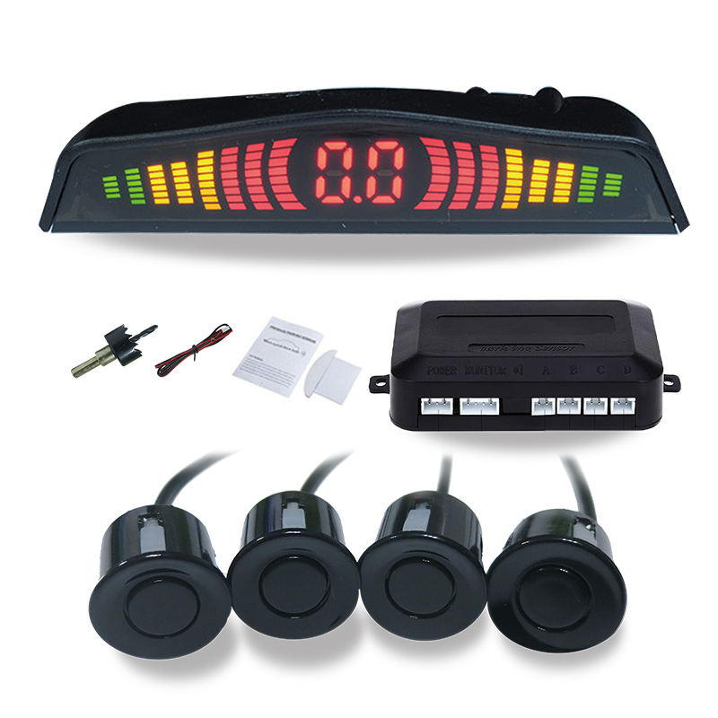 PS-05 4 Sensor Car Parking Sensor System Other catalog image - PS-05 4 sensor car parking sensor system with ultrasonic detection, LED distance display.