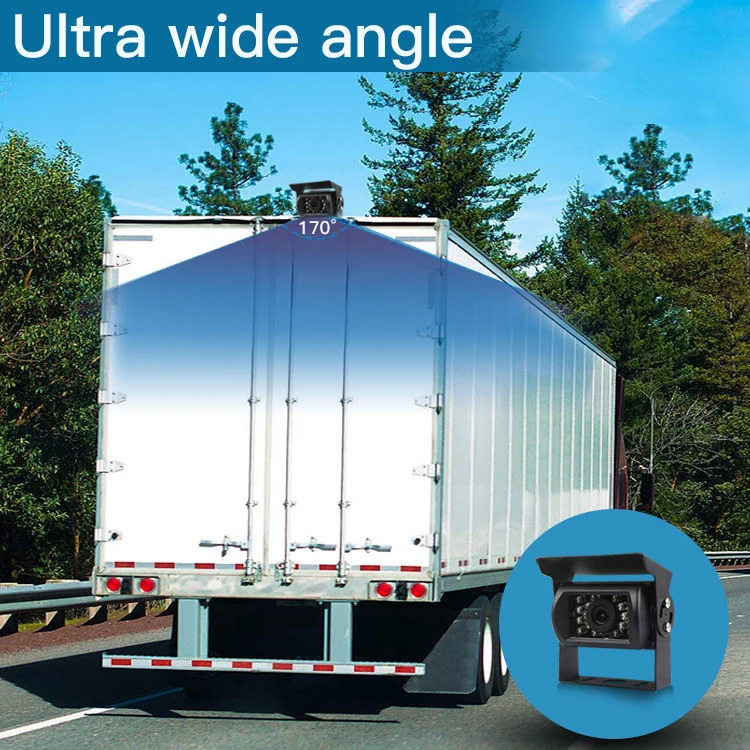 TC604E 170 degree ultra wide angle truck camera application on trailer rear view