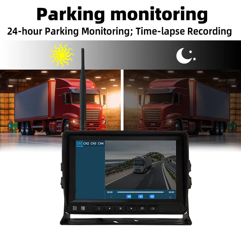 TWL04 Wireless Truck Camera Kit Twl04 Parking Monitoring image 6