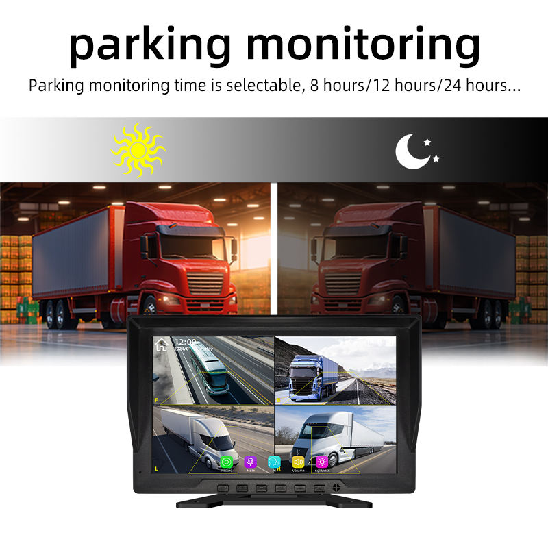 X200 parking monitoring truck camera system for day and night surveillance