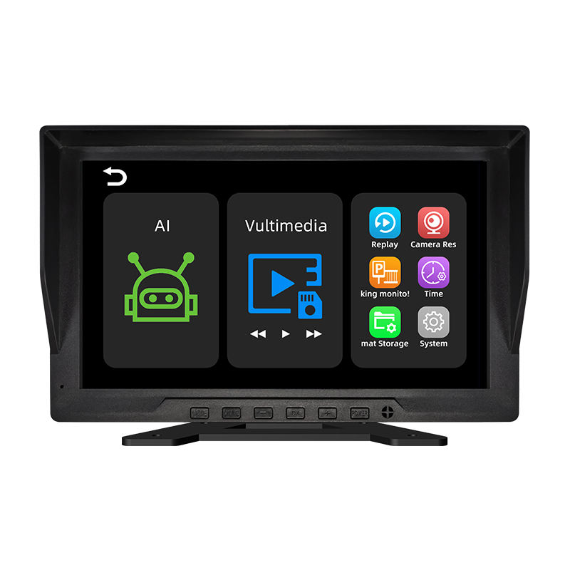 X200 AI Truck Camera Monitor System catalog image - X200 portable truck camera recording system with IPS monitor, 4-camera support, loop recording,.